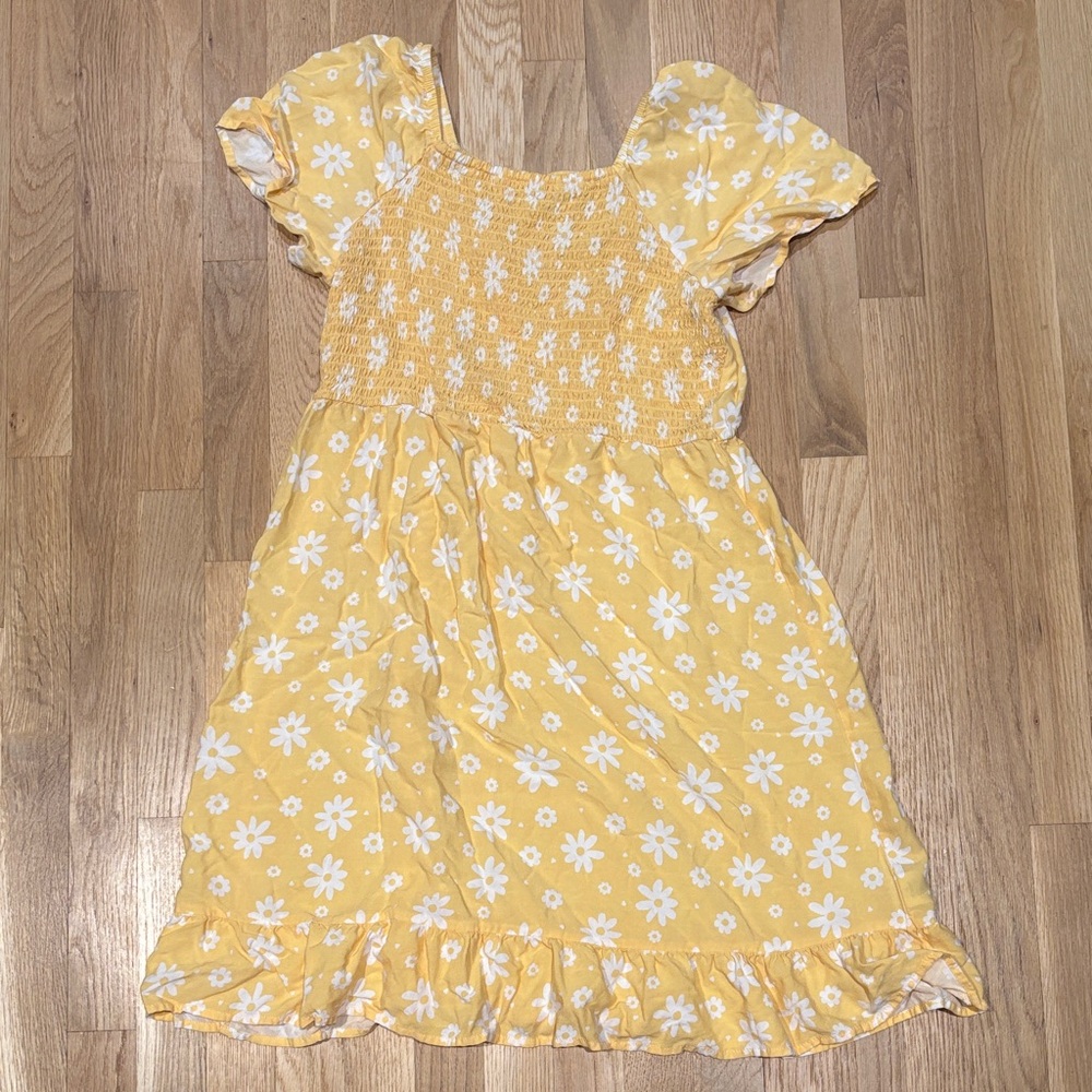 WONDER NATION Girl’s Floral Dress, Size XXL (18), Excellent Condition!